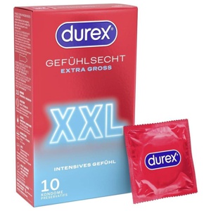 DUREX Gefühlsecht XXL Kondome Produktbild