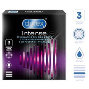 Durex Intense stimuleerivad kondoomid 56 mm N3 toote pilt