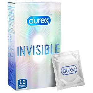 Durex Invisible Kondome, 12 St Kondome Produktbild