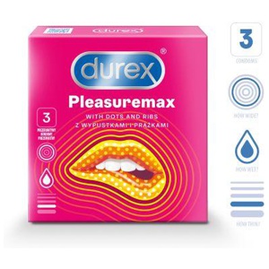 Durex kondoomid pleasuremax n3 toote pilt