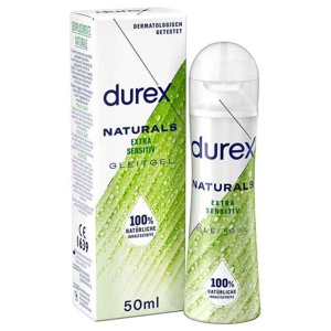 Durex naturals Gleitgel extra sensitive, 50 ml Gel Produktbild