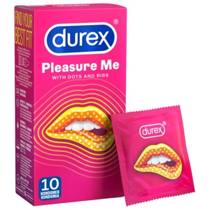 Durex Pleasure Me kondomer 10 st produkt bild