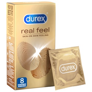 Durex Real Feel kondom, 8 st produkt bild