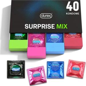 Durex Surprise Me Deluxe Condoms 40 pcs produkt bild