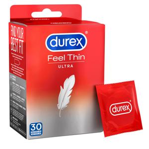 Durex Ultra Thin Condoms 30 pcs