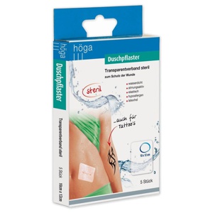 DUSCHPFLASTER 10x12 cm Transparentverband steril Produktbild