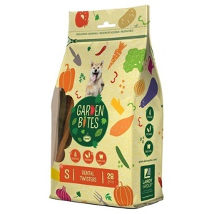 Duvo+ Garden Bites Dental Twisters Small 420 g produkt bild