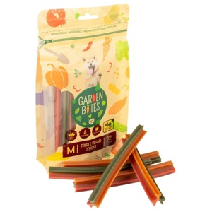DUVO+ GARDEN BITES VEGAN TRIPLE STICKS M 15 cm 12 st 3/36 produkt bild