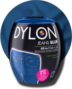 Dylon tekstilfarge Jeans Blue 350 g produktbilde
