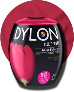 Dylon tekstilfarge Tulip Red 350 g produktbilde