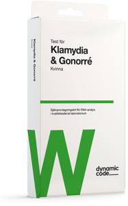 Dynamic Code Test för Klamydia & Gonorré kvinna, 1 st produkt bild