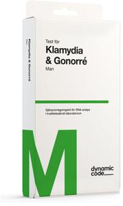 Dynamic Code Test för Klamydia & Gonorré man, 1 st produkt bild