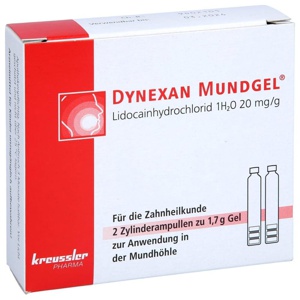 DYNEXAN Mundgel Zylinderampullen Produktbild