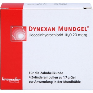 DYNEXAN Mundgel Zylinderampullen Produktbild