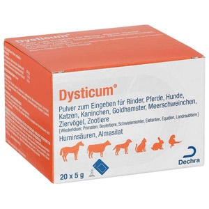 DYSTICUM Pulver zum Eingeben Beutel vet. Produktbild