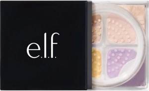 e.l.f. Set it Bright Powder Quad Medium-Tan produktbilde