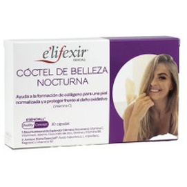 E'Lifexir Esenciall Cóctel Belleza Nocturna Cápsulas 30 Un Produktbild