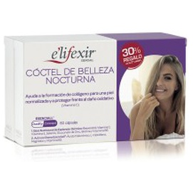 E'Lifexir Esenciall Cóctel Belleza Nocturna Cápsulas 60 Un Produktbild