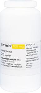 E-vimin, kapsel, mjuk 100 mg 250 st produkt bild