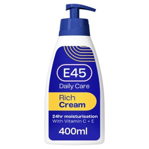 E45 Rich 24h Body Cream Moisturiser Pump product image