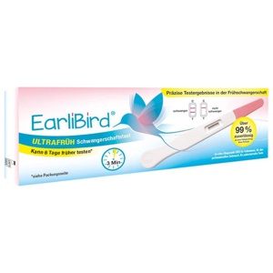 EarliBird ULTRAFRÜH Schwangerschaftstest 1 St Teststreifen Produktbild