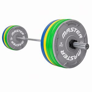 Easy Grip Color Bumperpaket med Skivstång 140 kg produkt bild