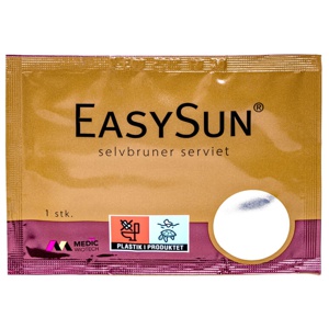 Easy Sun Self Tanning Towelette 1 stk. Produktbild