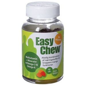 Easy Chew Multivitamin + Mineraler 60 stk produktbillede