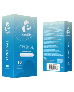 EasyGlide Original Condoms Comfort & Confidence 10 pcs. produktbillede