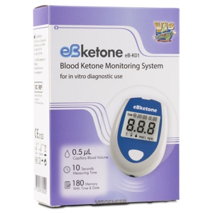 eBketone Blodketonmåler Kit 1 stk produktbillede