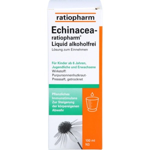 ECHINACEA-RATIOPHARM Liquid alkoholfrei Produktbild