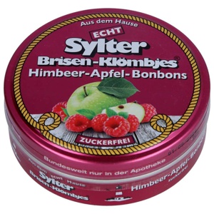 ECHT SYLTER Himbeer-Apfel Bonbons zuckerfrei Produktbild