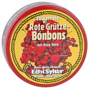 ECHT SYLTER Rote Grütze Bonbons zuckerfrei Produktbild