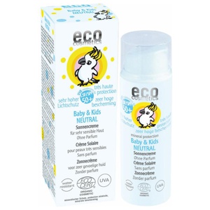 Eco Cosmetics Baby & Kids Neutral Solkräm SPF 50 50 ml produkt bild