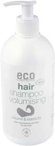 Eco Cosmetics Schampo Volym lindblom & kiwi, ekologisk vegan Schampo 500 ml produkt bild