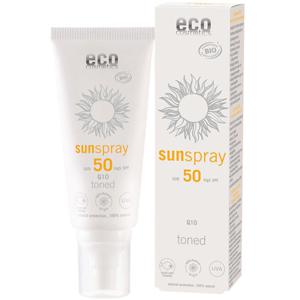 Eco Cosmetics Sollotion tonad med Q10 SPF 50, 100 ml produkt bild