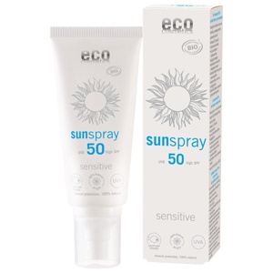 Eco Cosmetics Solspray SPF50 Sensitive 100 ml produkt bild