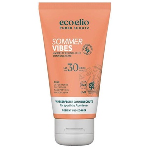 Eco Elio Sommer Vibes Sonnencreme LSF 30, 75 ml Creme Produktbild