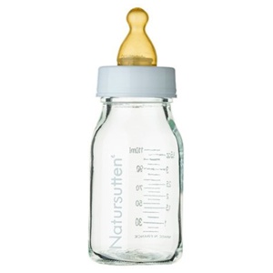 EcoBaby Sutteflaske Glas Fra 0 mdr 2 stk produktbillede