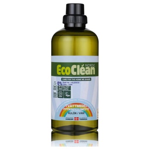EcoClean Tvättmedel Kulör Free & Clear 1000ml produkt bild