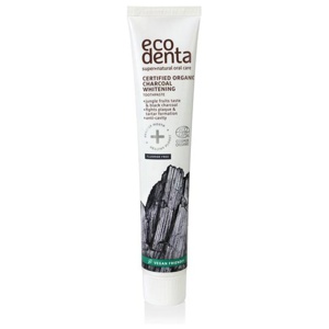 Organic Whitening Toothpaste With Charcoal 75ml Ecodenta produkt bild