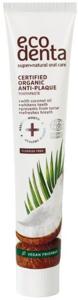 Organic Anti-Plaque Toothpaste With Coconut Oil 75ml Ecodenta produkt bild