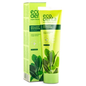 Ecodenta Green Line Toothpaste Brilliant Whitening 100 ml produktbillede