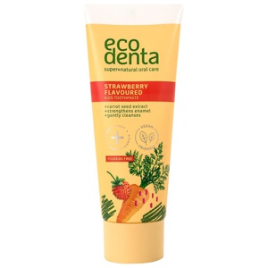 Ecodenta Wild Strawberry Flavoured Kids Toothpaste 75ml produkt bild