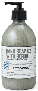 Ecooking Håndsæbe med Scrub 02 - 500 ml. produktbillede