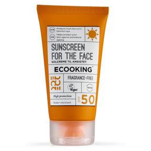 ECOOKING Sunscreen Face SPF 50 - 50 ml. produktbillede