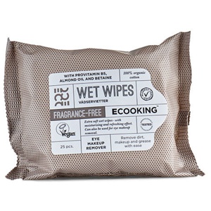 Ecooking Wet Wipes Fragrance Free 25 pcs. produktbillede