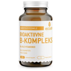 Ecosh bioaktiivne b-kompleks kapslid n60 toote pilt