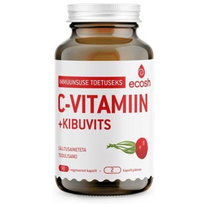 Ecosh C-Vitamiin + kibuvits kapslid N90 toote pilt