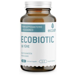 Ecosh Ecobiotic 16 tüve piimhappebakterid + kiudained N60 toote pilt